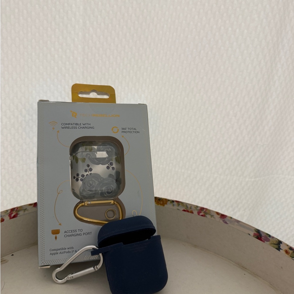 Tech Rebellion Blue and Gold Case